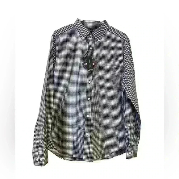 NWT- Men’s Nautica Button Up Shirt - Picture 1 of 12